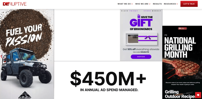 Disruptive Advertising